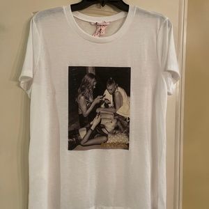 NWT Victoria’s Secret Angels White T-shirt Large 170/104A